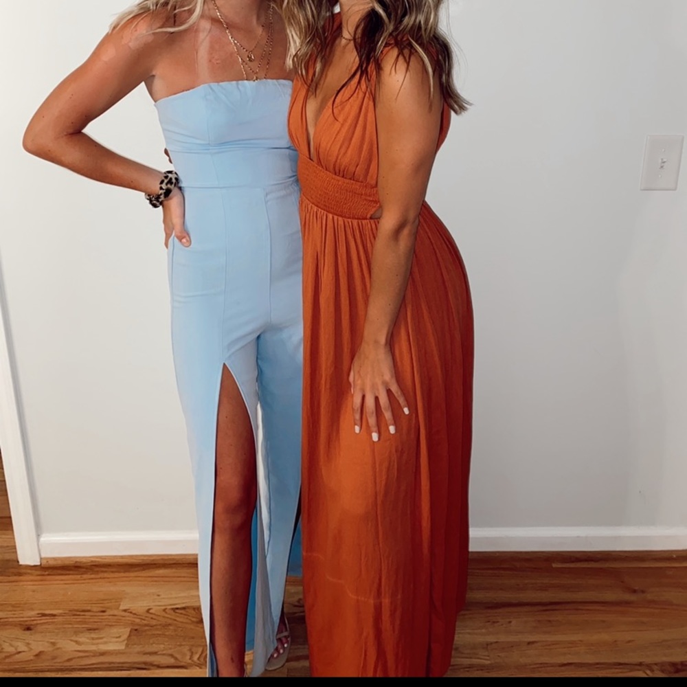 Superdown Light Blue Jumpsuit - image 1